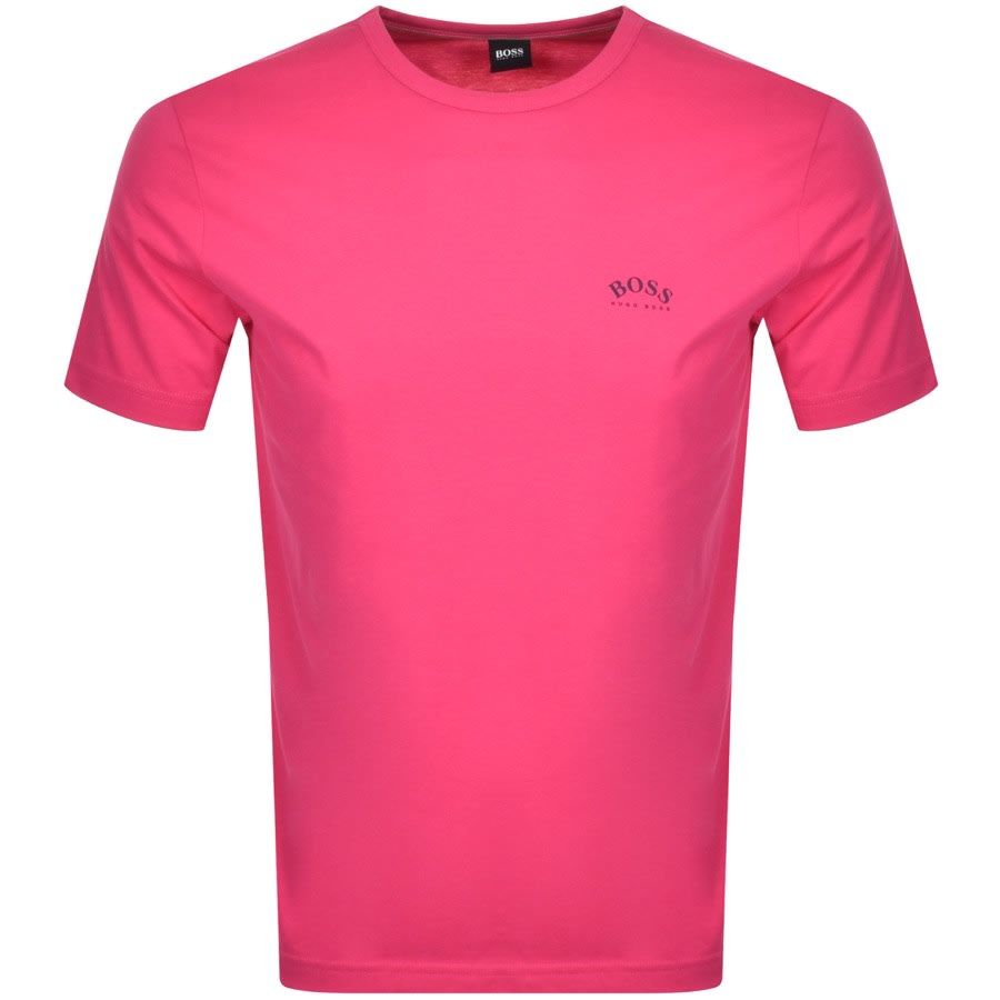 Alternative Image for ProductBOSS Tee Curved T Shirt Pink1
